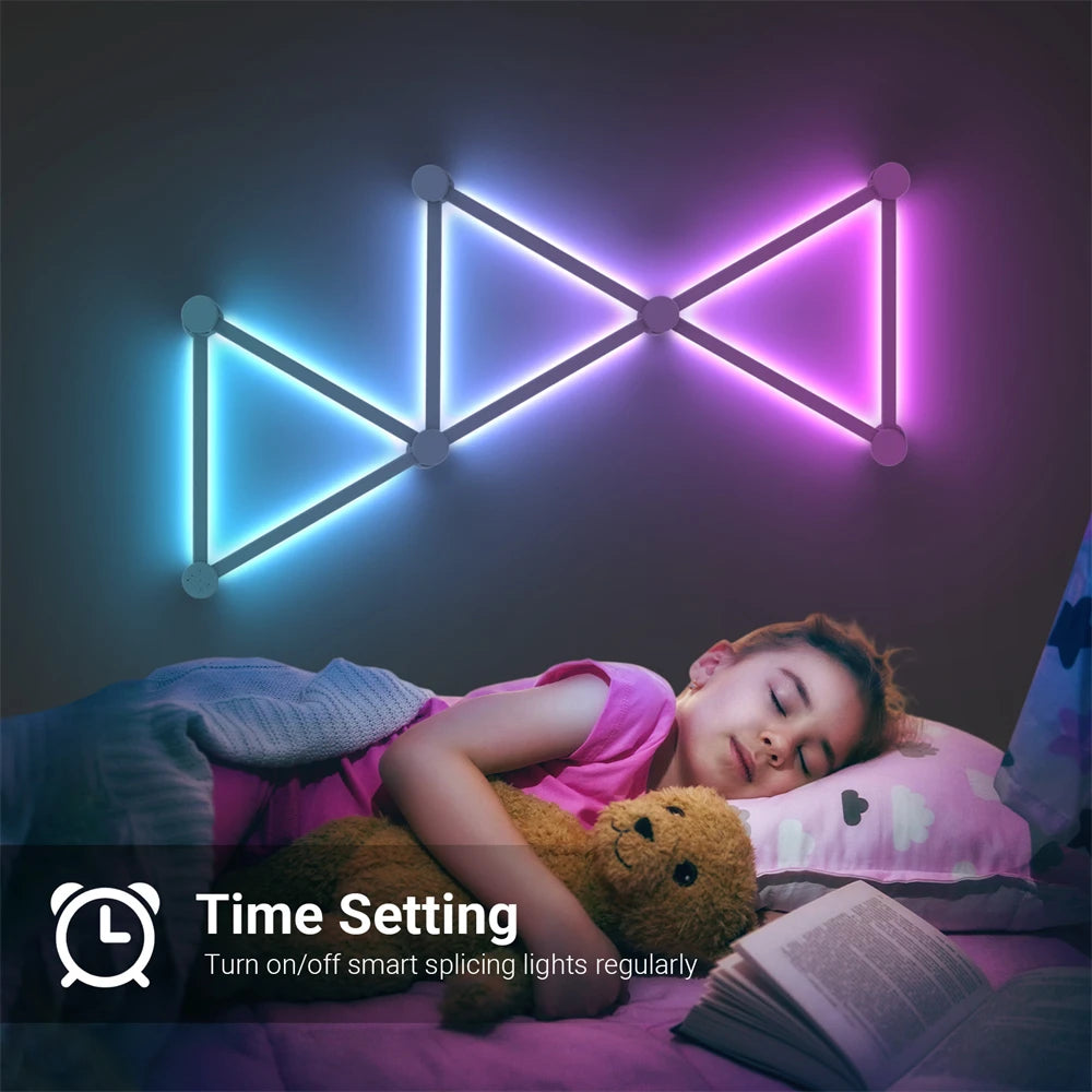 Lucano | LED Wandleuchte Innen – RGB-Farben mit Sprachsteuerung 4