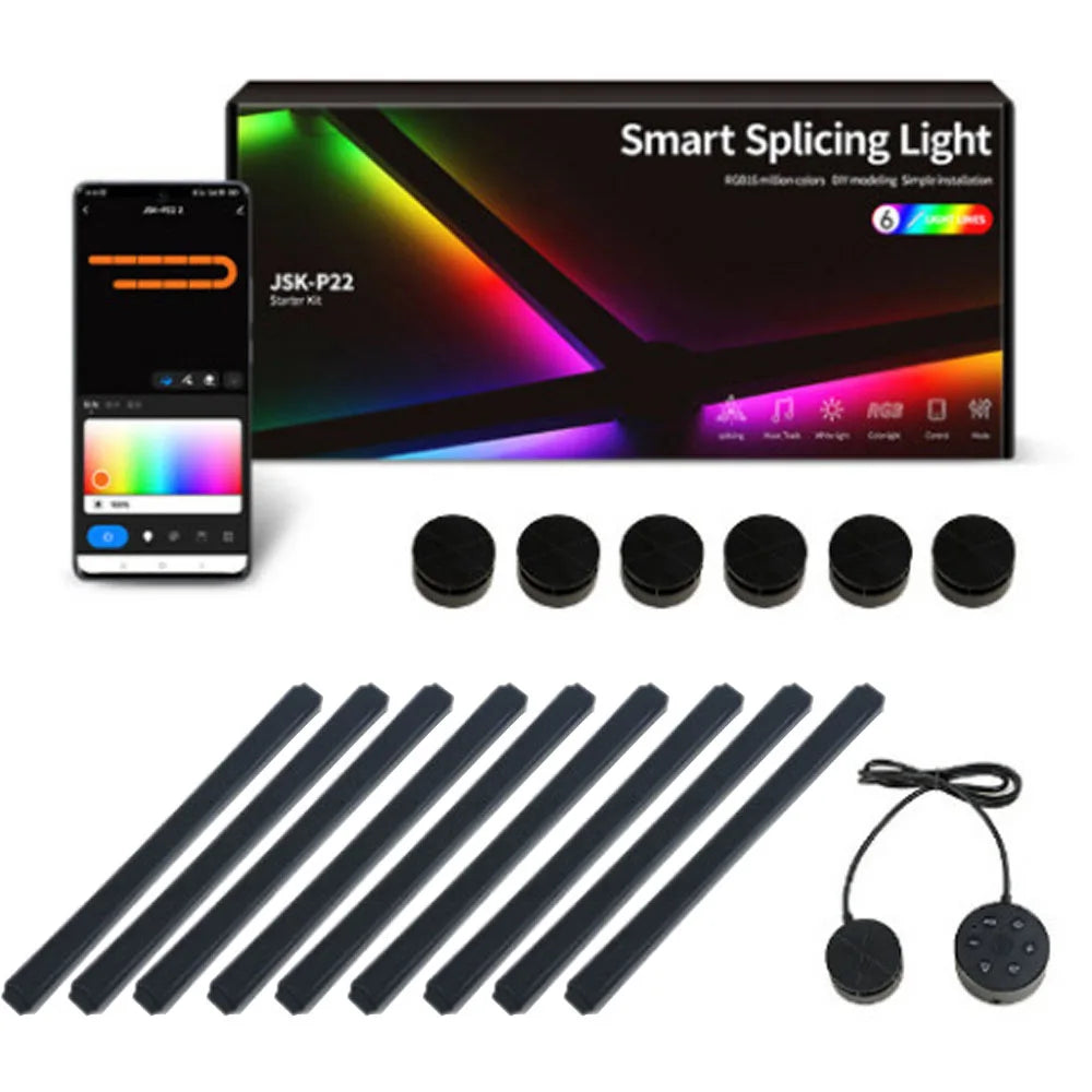 Lucano | LED Wandleuchte Innen – RGB-Farben mit Sprachsteuerung 8