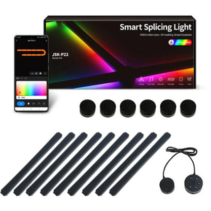 Lucano | LED Wandleuchte Innen – RGB-Farben mit Sprachsteuerung 8