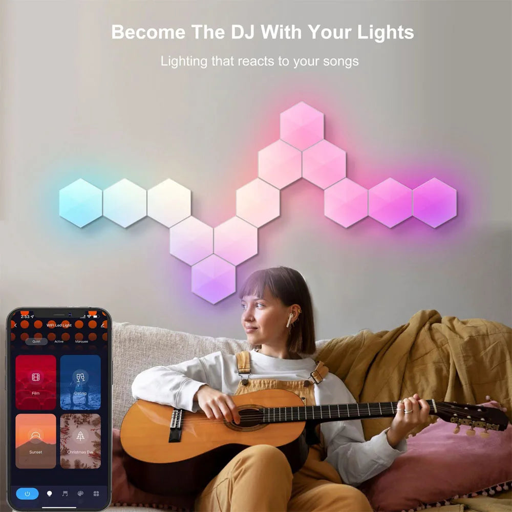 Lucano | RGB LED Wandlicht – App Steuerung mit 16 Millionen Farben 2