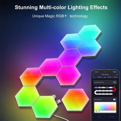 Lucano | RGB LED Wandlicht – App Steuerung mit 16 Millionen Farben 3