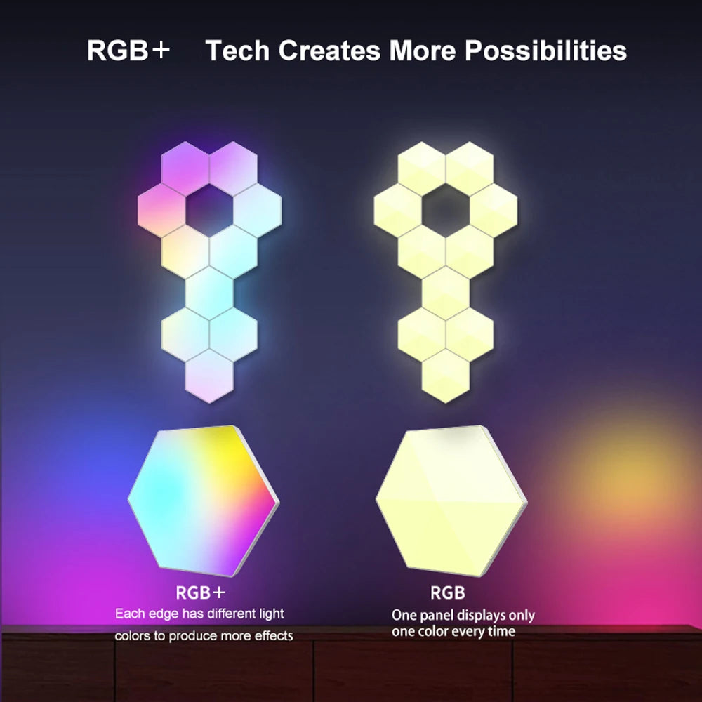 Lucano | RGB LED Wandlicht – App Steuerung mit 16 Millionen Farben 5
