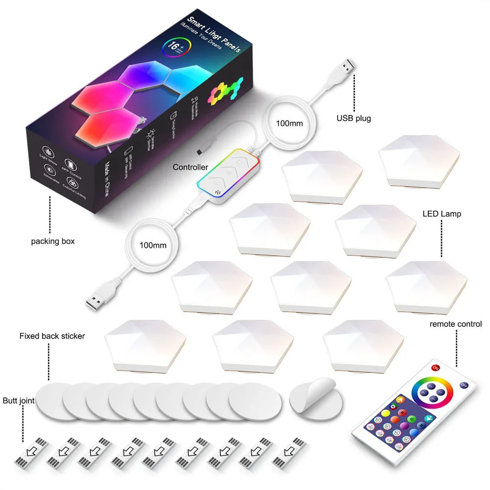 Lucano | RGB LED Wandlicht – App Steuerung mit 16 Millionen Farben 6