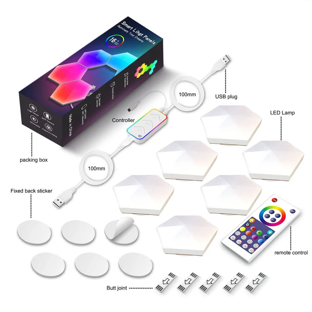 Lucano | RGB LED Wandlicht – App Steuerung mit 16 Millionen Farben 7