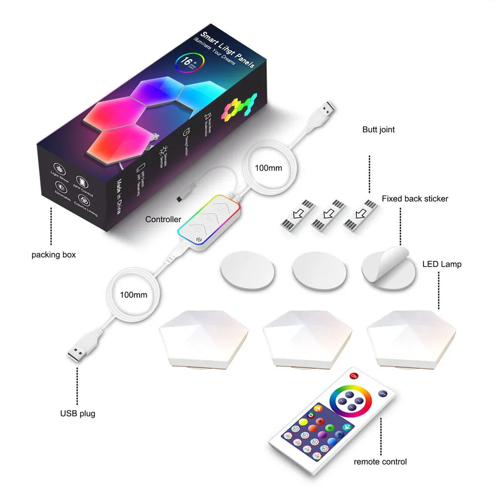 Lucano | RGB LED Wandlicht – App Steuerung mit 16 Millionen Farben 8