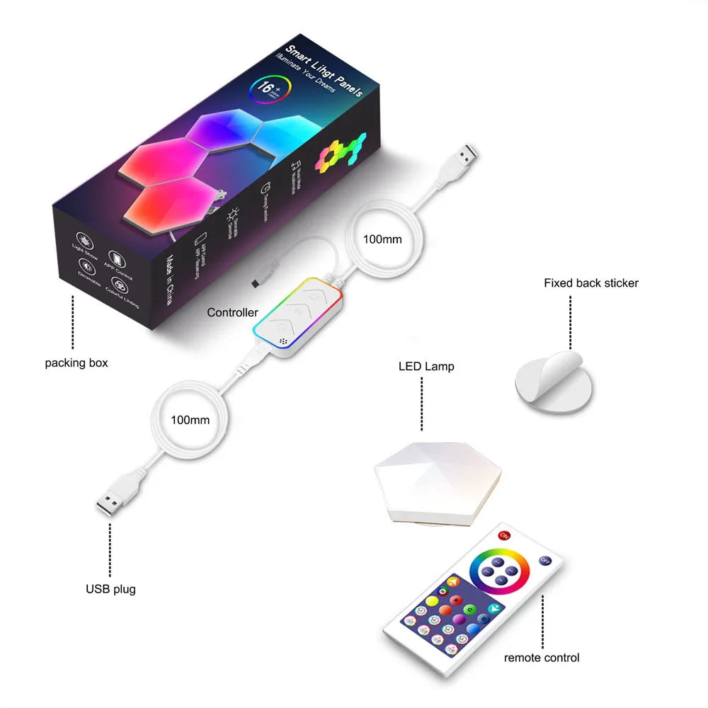 Lucano | RGB LED Wandlicht – App Steuerung mit 16 Millionen Farben 9
