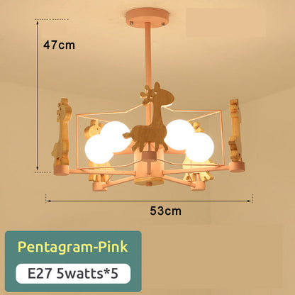 LumaKinder | Karikatur-Kronleuchter für fröhliche Kinderzimmerbeleuchtung Ceiling lights