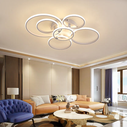 LumaPure | Design LED Deckenleuchte Weiß/Schwarz - Dimmbar Ceiling lights