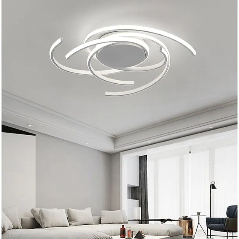 LumaPure Moderne LED Deckenleuchte Metall Silikon Wohnzimmer Schlafzimmer Ceiling lights