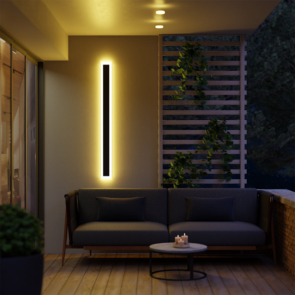 LumiEdge2 | IP65 Wetterfest LED-Außenwandleuchte – Dimmbar mit Fernbedienung7
