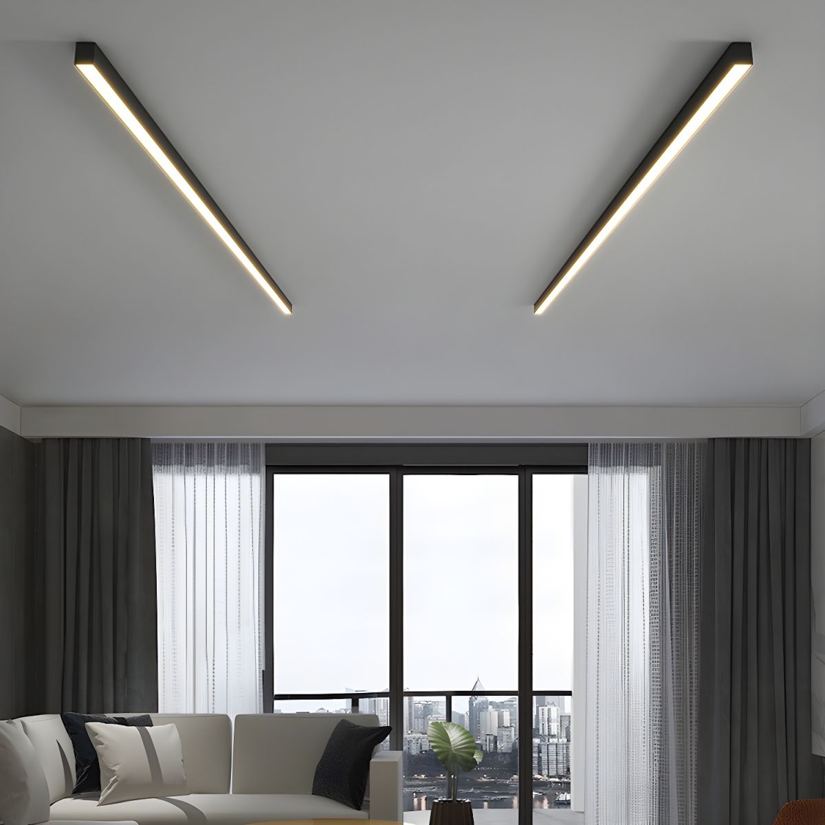 Lumina | LED-Deckenleuchte – Minimalistisches Design für stilvolle Räume 1