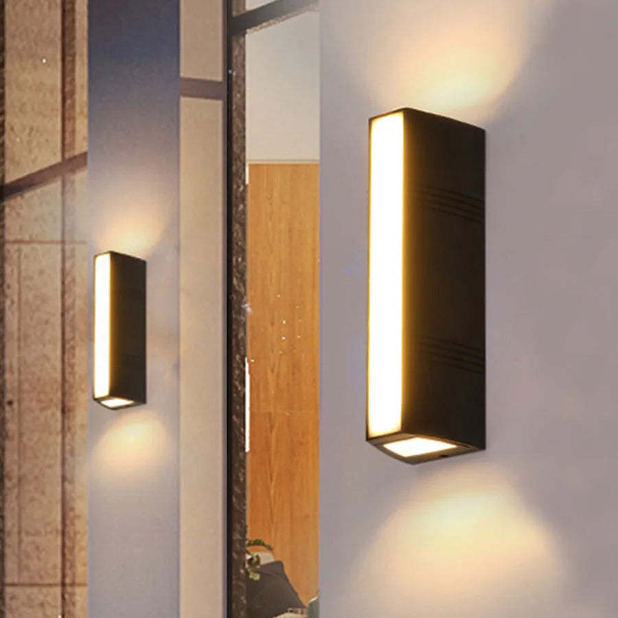 Lumina | Wandleuchte Außen – Elegantes Design und Wetterfest für Terrasse/Garten 3