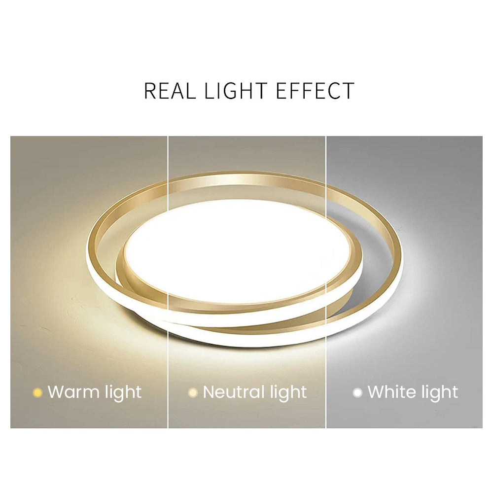 Luminae | LED-Deckenleuchte – Elegantes Design für Wohnzimmer und Schlafzimmer 3