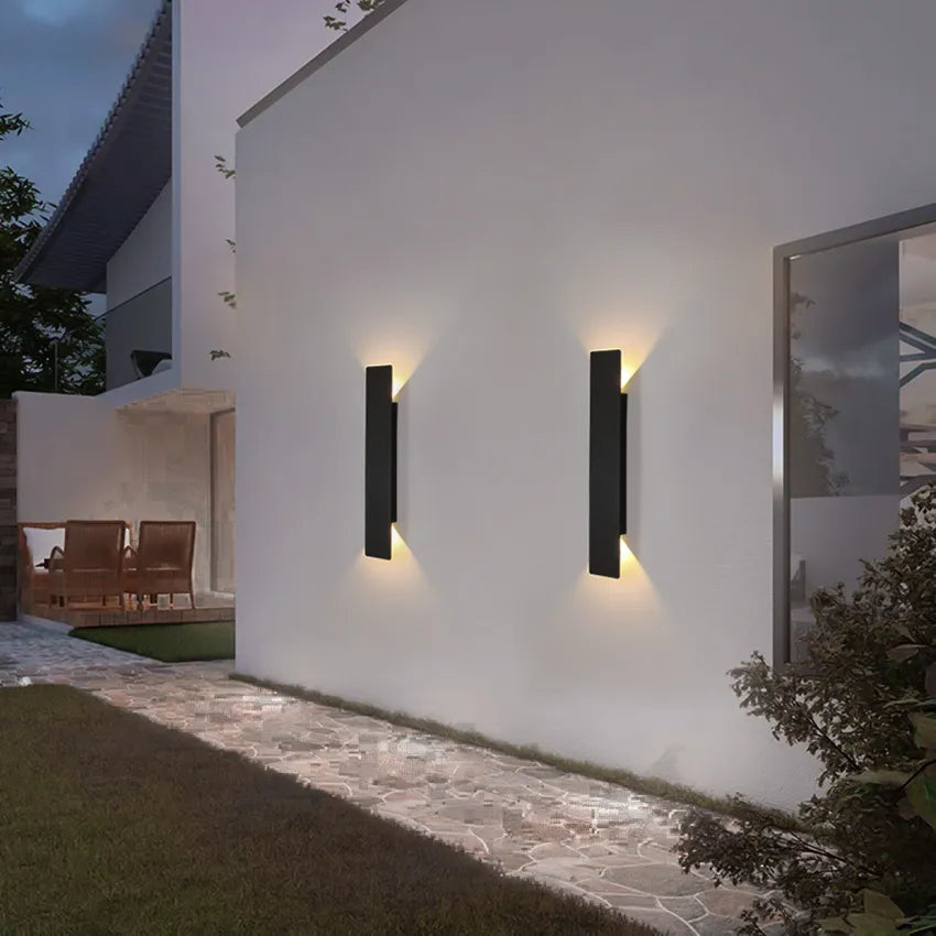 Luminara | Außenwandleuchte Edelstahl – Elegantes Design für Moderne Außenbereiche 1