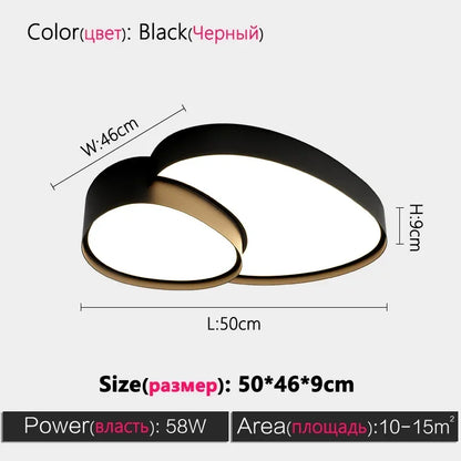 Luminara | LED-Deckenleuchte – Dimmbar für Wohnzimmer und Esszimmer 8