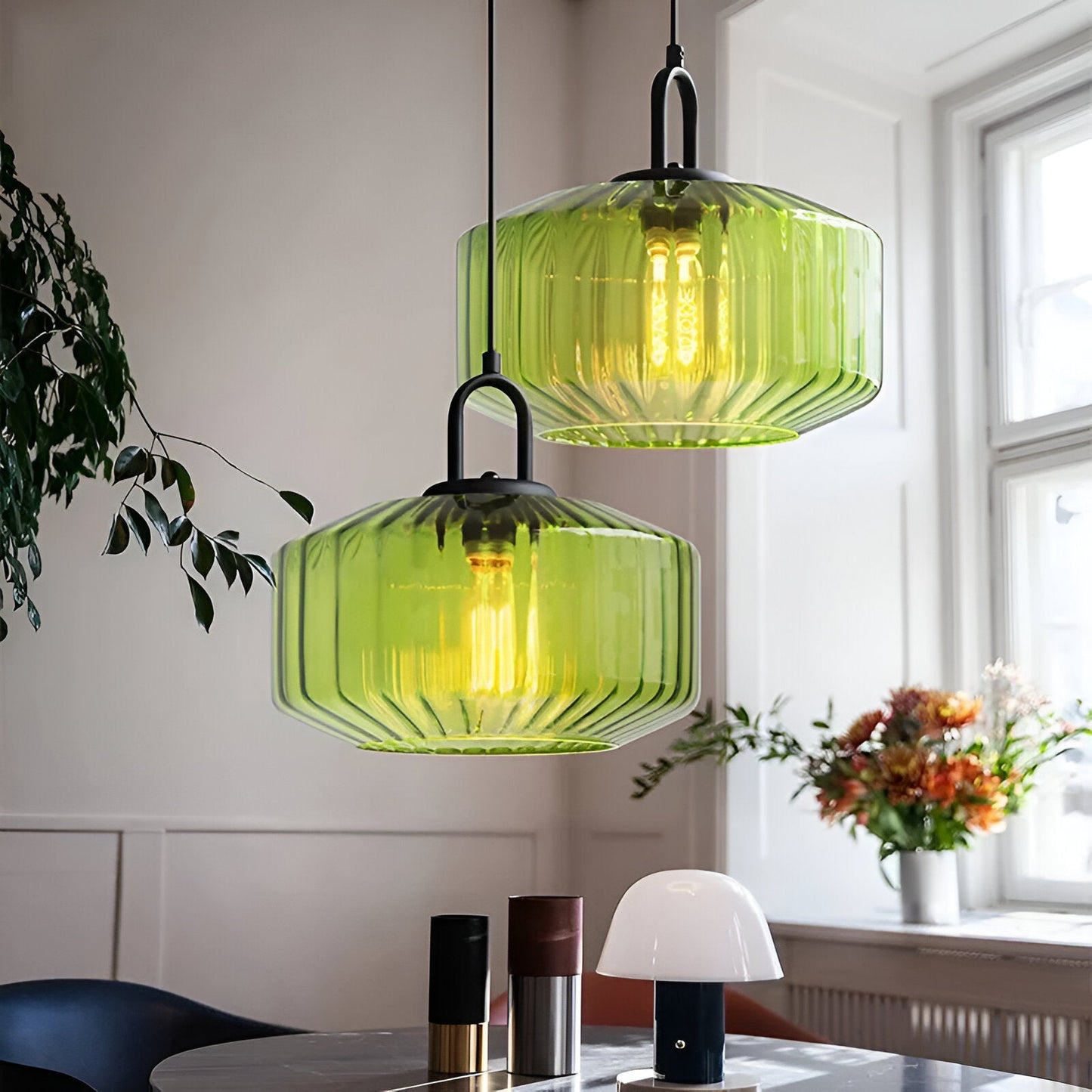 Luminara | Pendelleuchte – Retro-Farben für Esszimmer und Kücheninsel 3