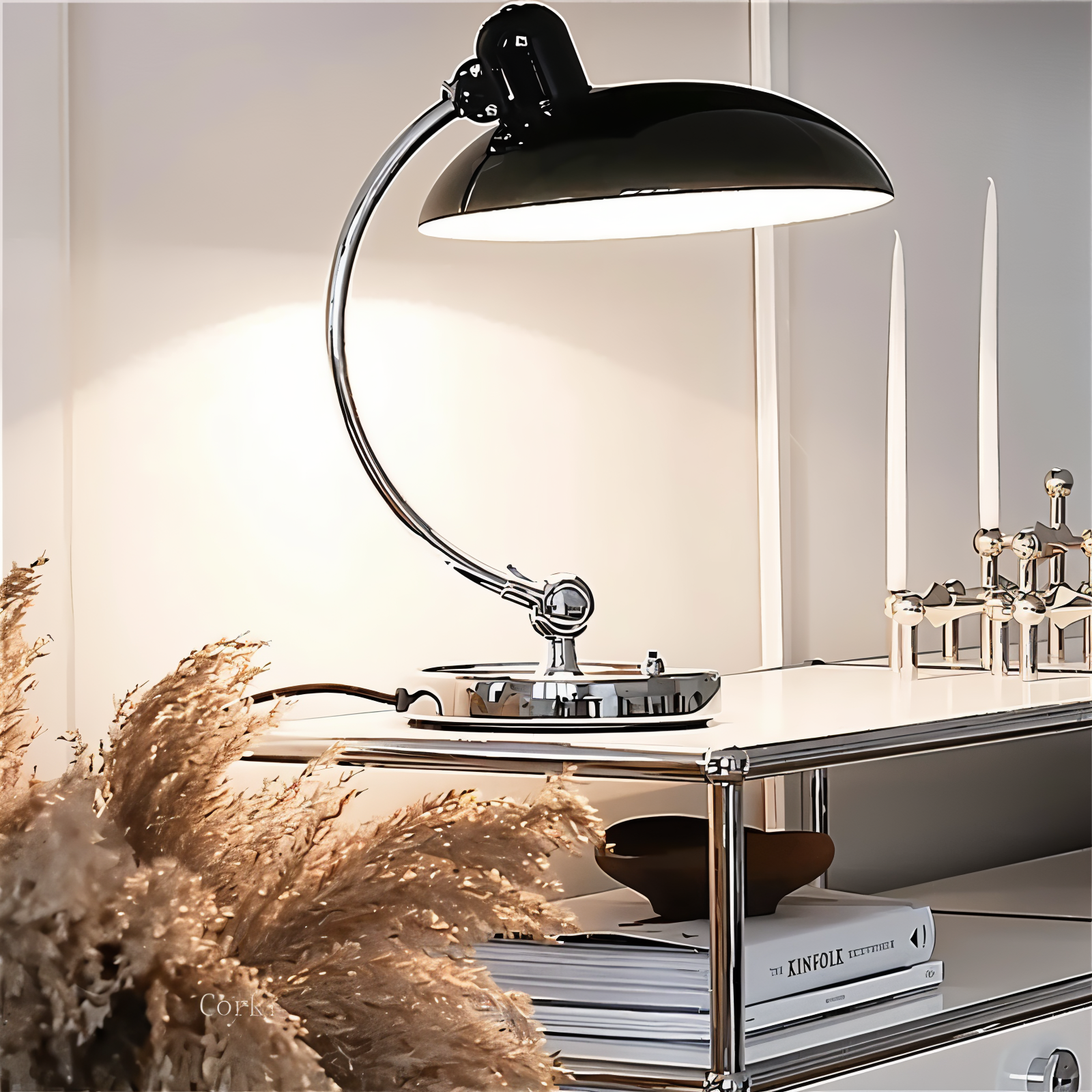 Luminara | Tischlampe – Verstellbare LED-Leuchte im Vintage-Stil für Schreibtisch 1
