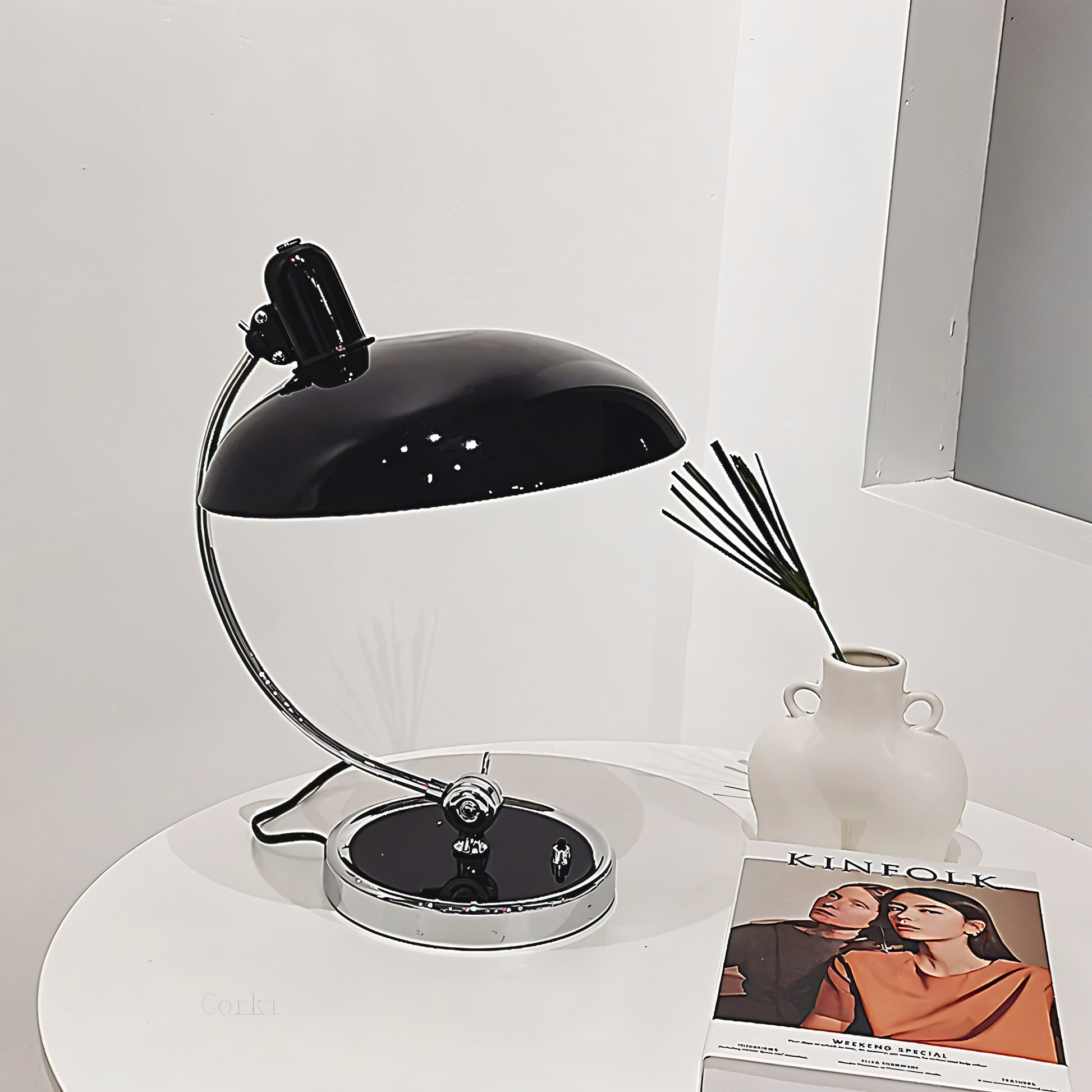Luminara | Tischlampe – Verstellbare LED-Leuchte im Vintage-Stil für Schreibtisch 3