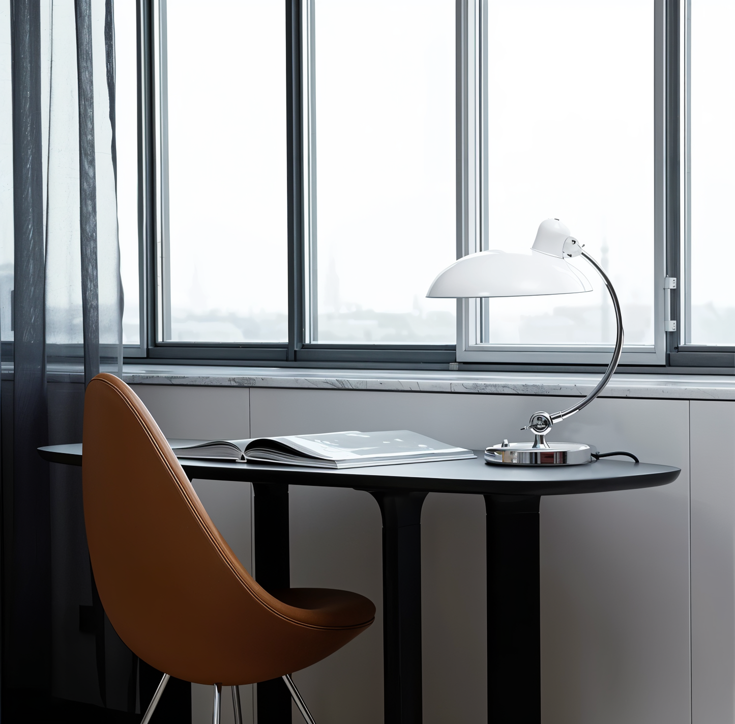 Luminara | Tischlampe – Verstellbare LED-Leuchte im Vintage-Stil für Schreibtisch 5