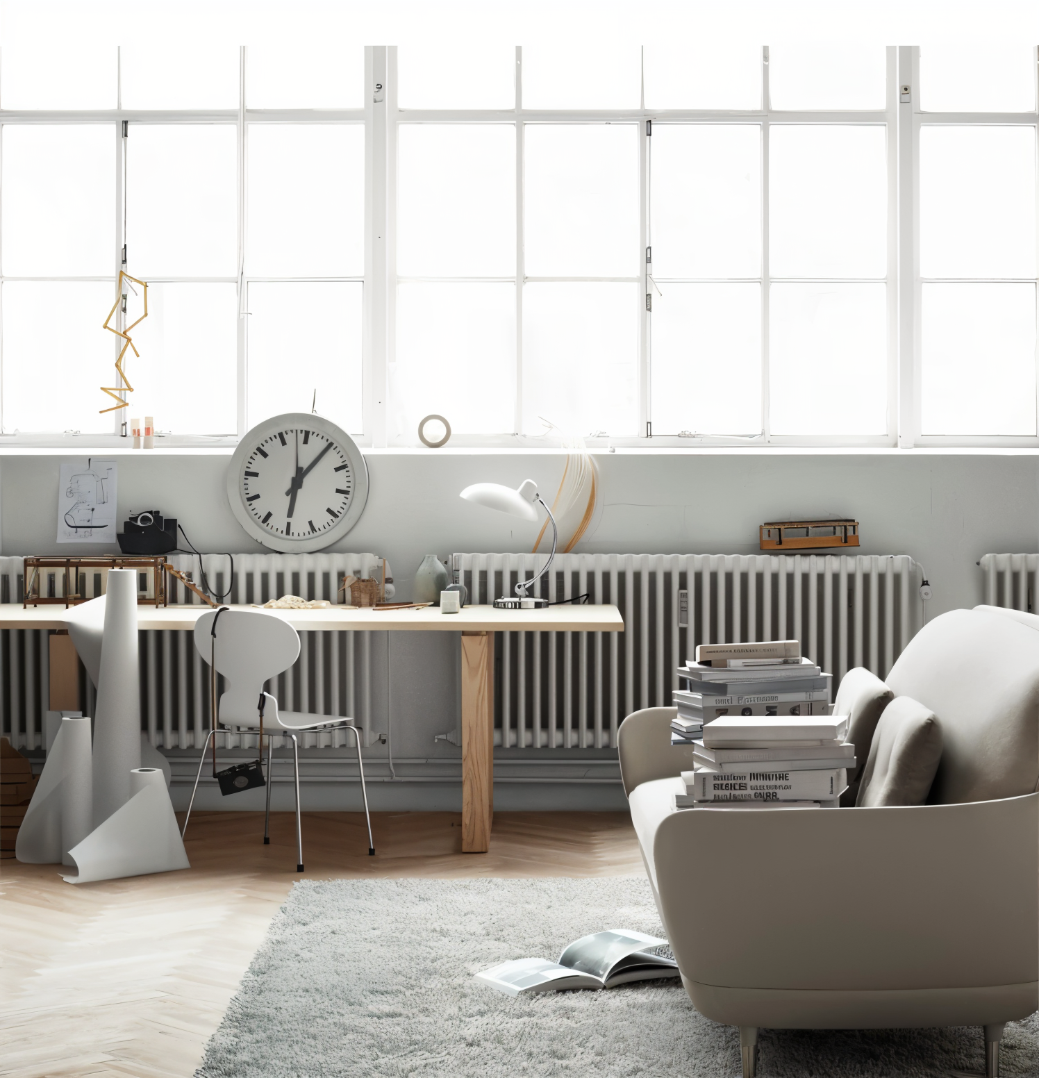 Luminara | Tischlampe – Verstellbare LED-Leuchte im Vintage-Stil für Schreibtisch 8