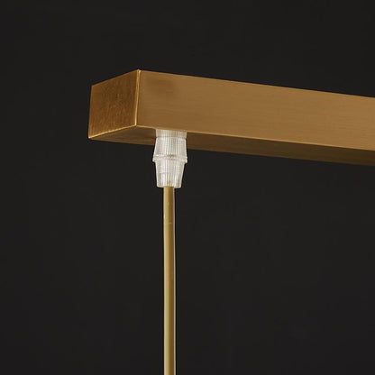 Lumineo | Pendelleuchte mit klarem Kristallschirm Ceiling lights