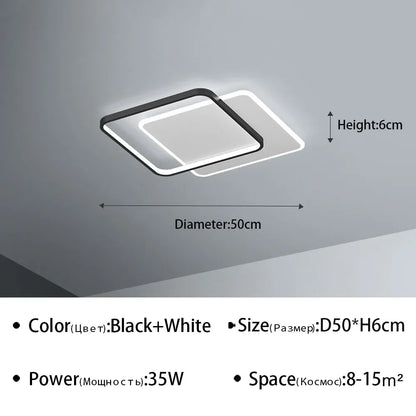 Luminis | LED-Deckenleuchte – Elegantes Design für Wohnzimmer und Schlafzimmer 11