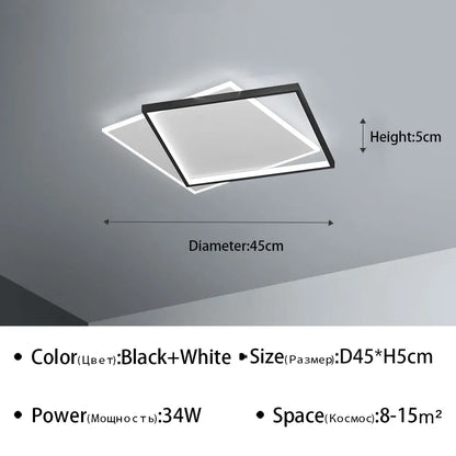 Luminis | LED-Deckenleuchte – Elegantes Design für Wohnzimmer und Schlafzimmer 12