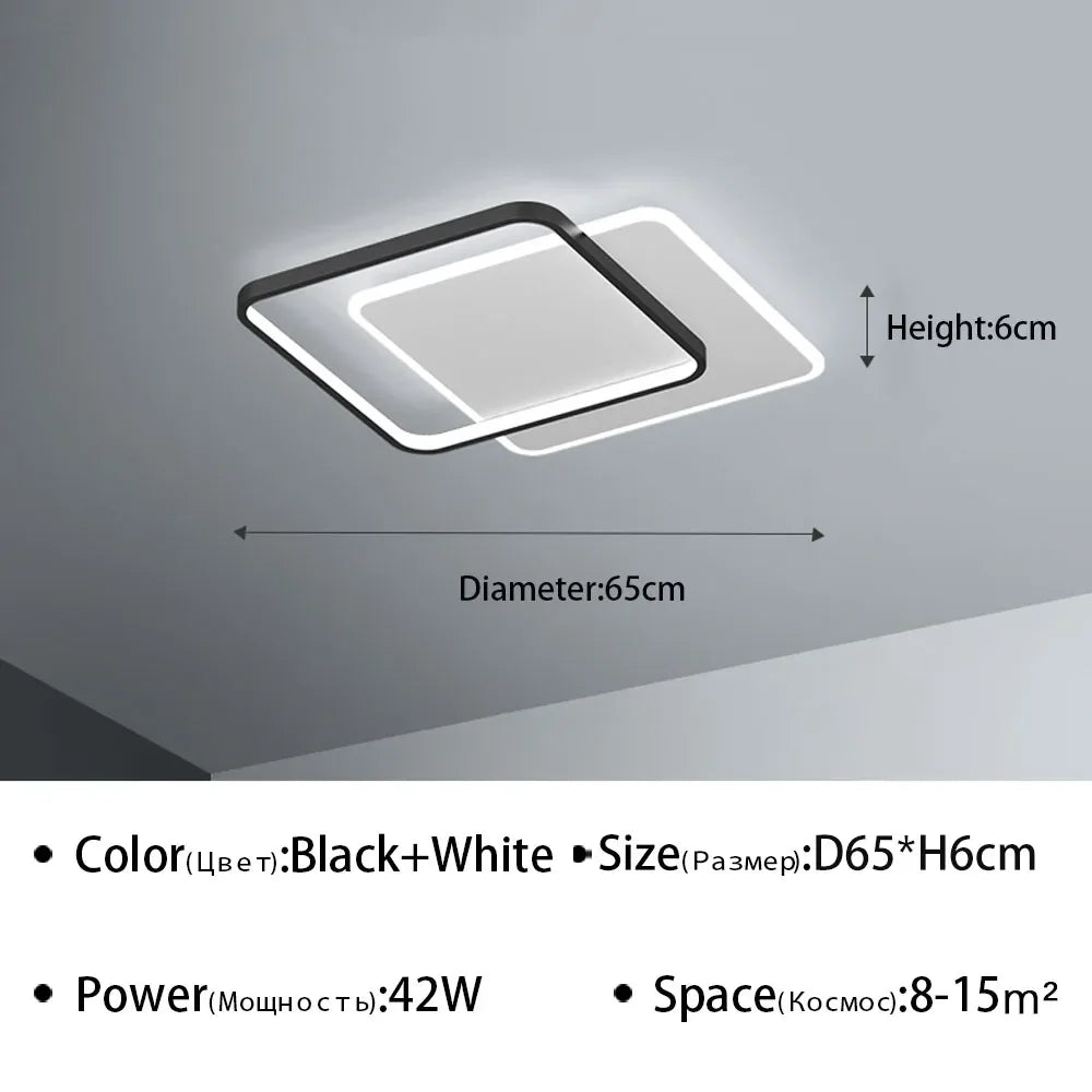 Luminis | LED-Deckenleuchte – Elegantes Design für Wohnzimmer und Schlafzimmer 14