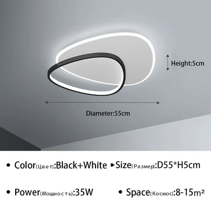 Luminis | LED-Deckenleuchte – Elegantes Design für Wohnzimmer und Schlafzimmer 15