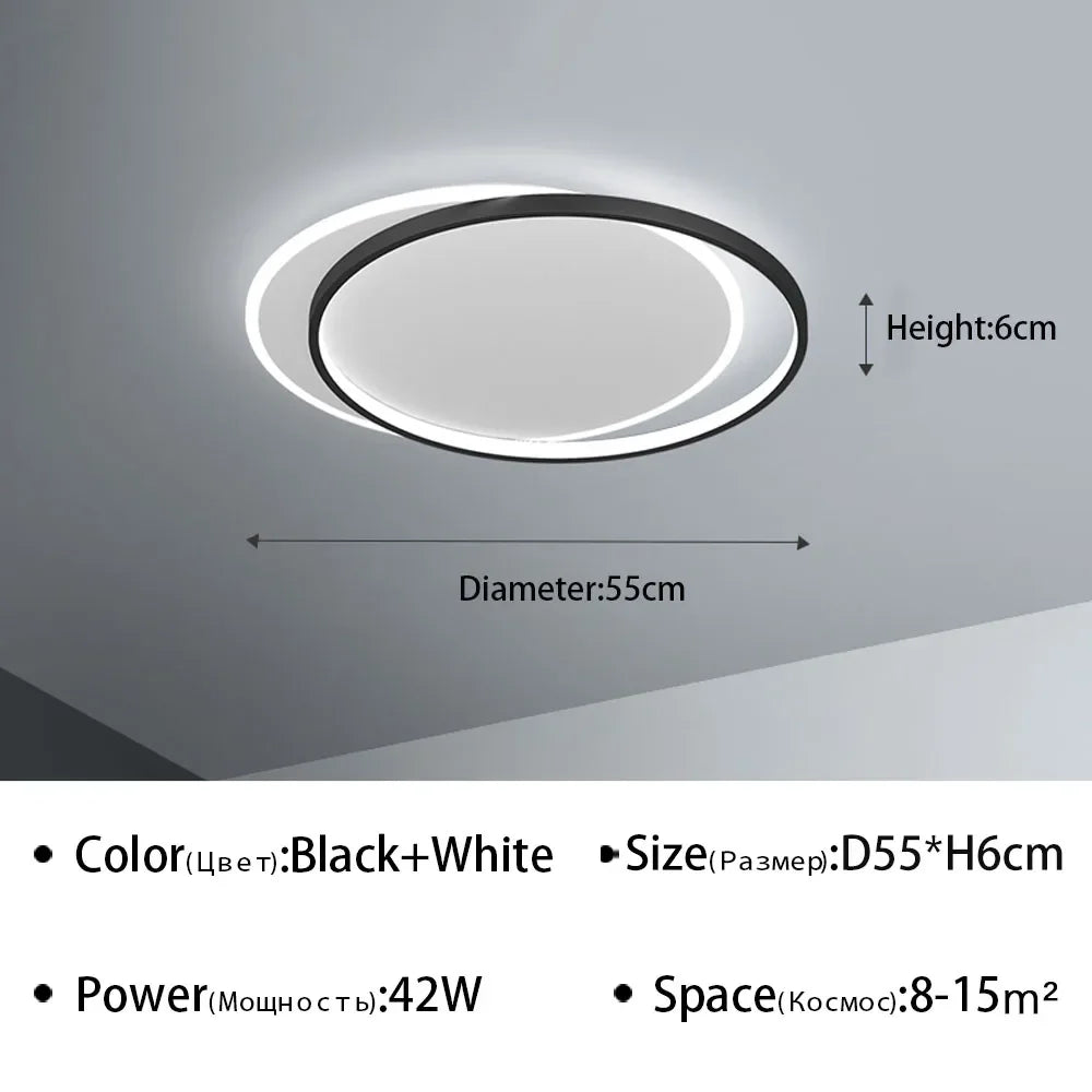 Luminis | LED-Deckenleuchte – Elegantes Design für Wohnzimmer und Schlafzimmer 7