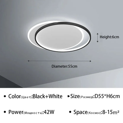 Luminis | LED-Deckenleuchte – Elegantes Design für Wohnzimmer und Schlafzimmer 7