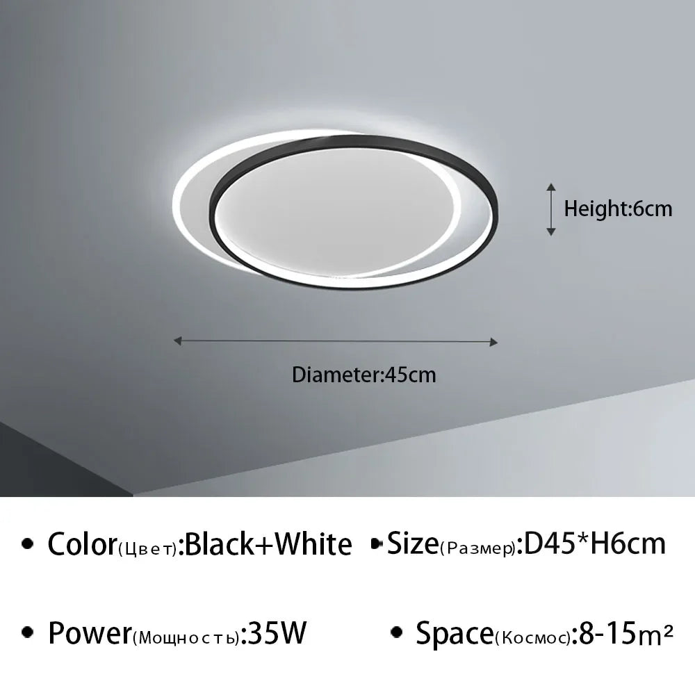 Luminis | LED-Deckenleuchte – Elegantes Design für Wohnzimmer und Schlafzimmer 8