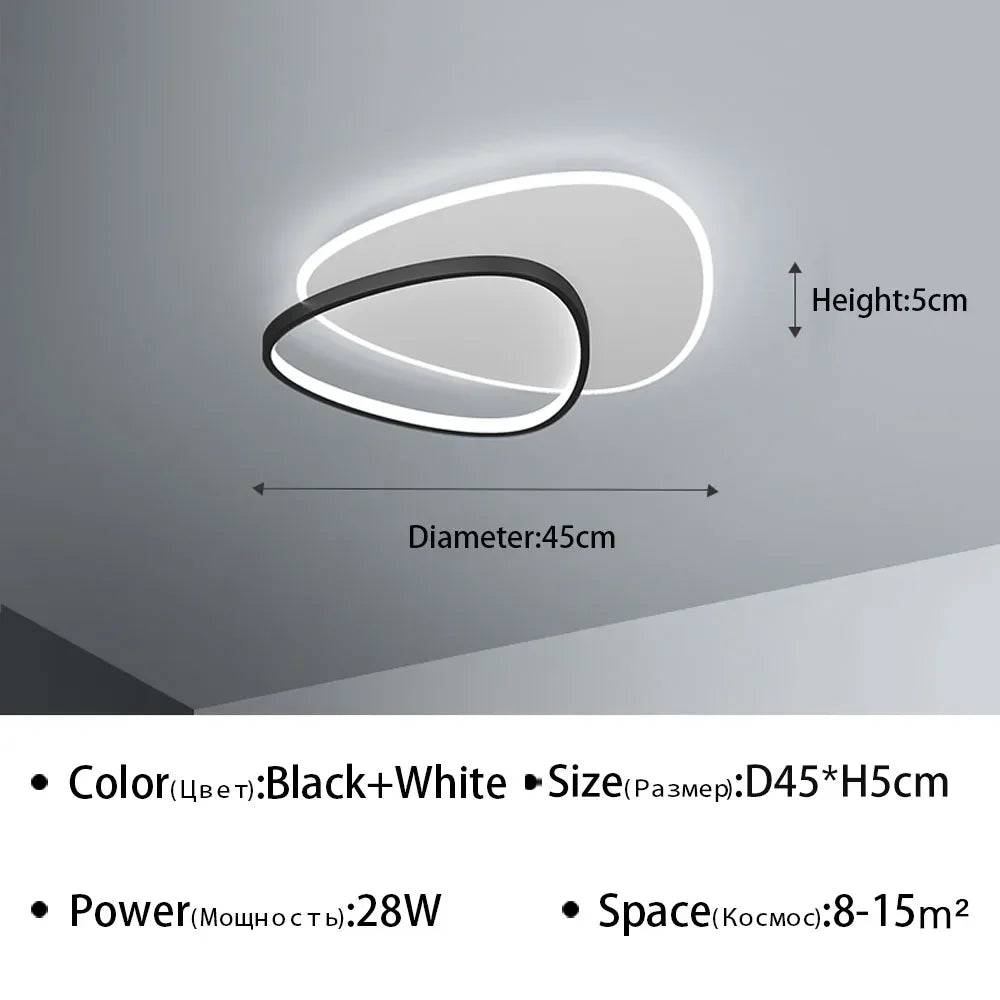 Luminis | LED-Deckenleuchte – Elegantes Design für Wohnzimmer und Schlafzimmer 9