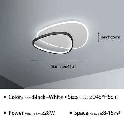 Luminis | LED-Deckenleuchte – Elegantes Design für Wohnzimmer und Schlafzimmer 9