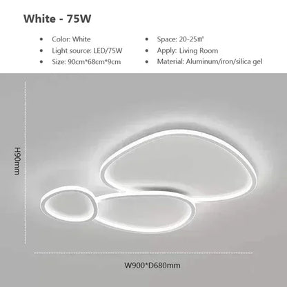 Lumivara | LED-Deckenleuchte – Modernes Design für Wohnzimmer und Schlafzimmer 10