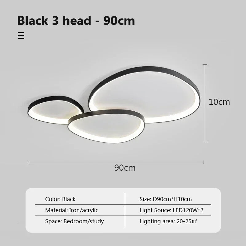 Lumivara | LED-Deckenleuchte – Modernes Design für Wohnzimmer und Schlafzimmer 12