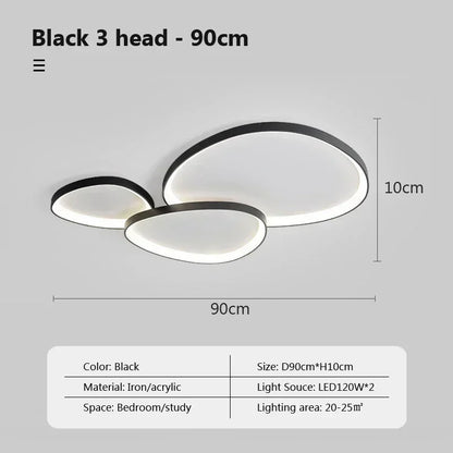 Lumivara | LED-Deckenleuchte – Modernes Design für Wohnzimmer und Schlafzimmer 12