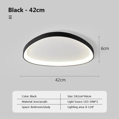 Lumivara | LED-Deckenleuchte – Modernes Design für Wohnzimmer und Schlafzimmer 13
