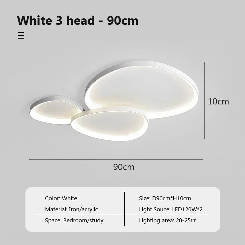 Lumivara | LED-Deckenleuchte – Modernes Design für Wohnzimmer und Schlafzimmer 14