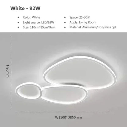 Lumivara | LED-Deckenleuchte – Modernes Design für Wohnzimmer und Schlafzimmer 15