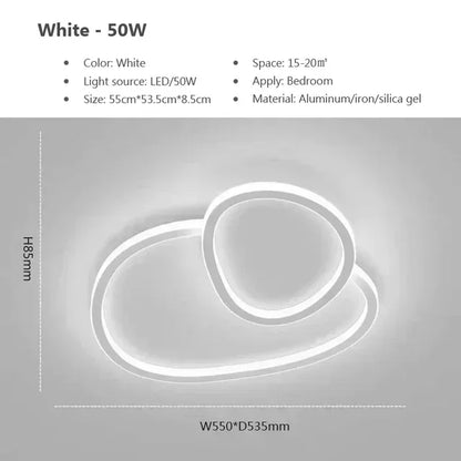 Lumivara | LED-Deckenleuchte – Modernes Design für Wohnzimmer und Schlafzimmer 6