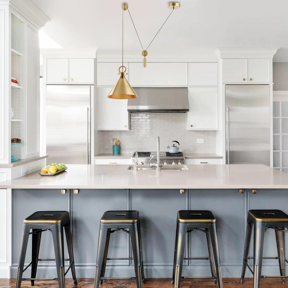 LumoCone | Moderne Kegelschirm-Pendelleuchte für Kücheninseln Ceiling lights