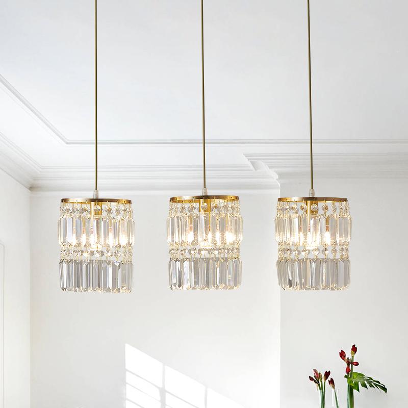 LumoCrystal | Kristallzylinder-Pendelleuchte Ceiling lights