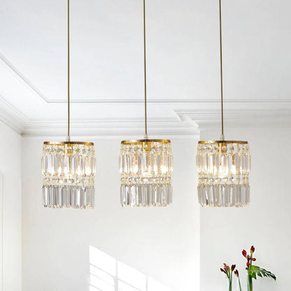 LumoCrystal | Kristallzylinder-Pendelleuchte Ceiling lights