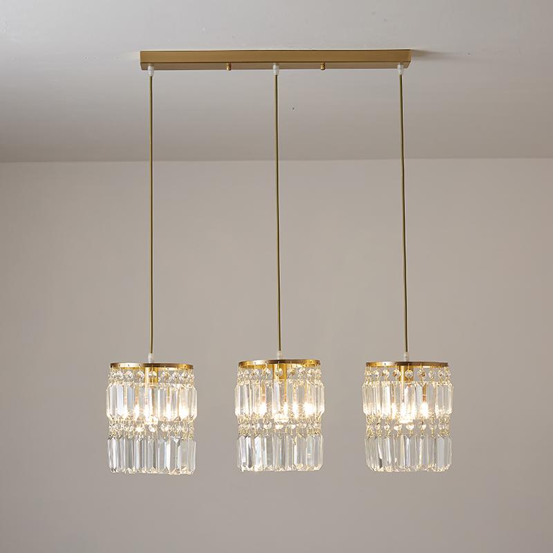 LumoCrystal | Kristallzylinder-Pendelleuchte Ceiling lights