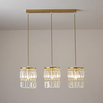 LumoCrystal | Kristallzylinder-Pendelleuchte Ceiling lights