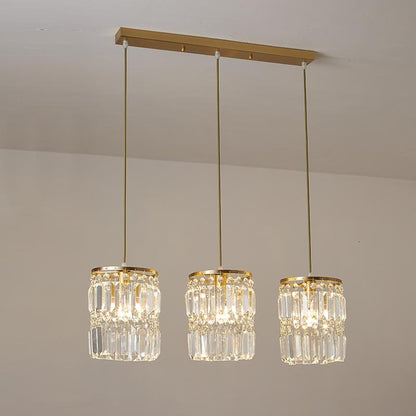 LumoCrystal | Kristallzylinder-Pendelleuchte Ceiling lights
