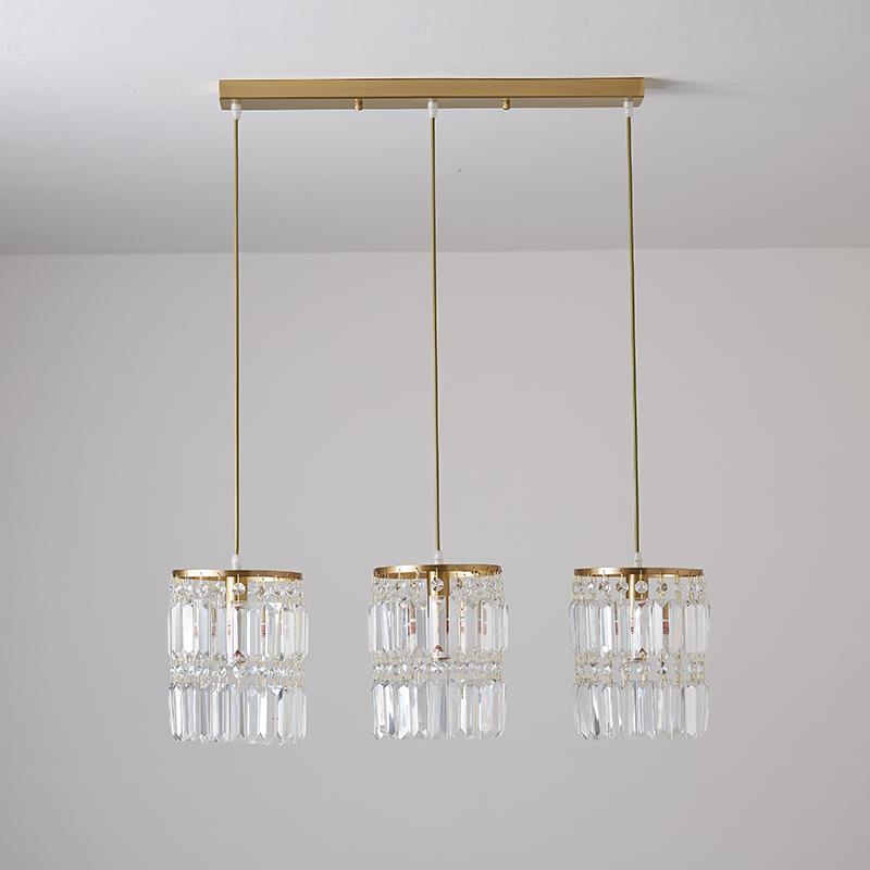 LumoCrystal | Kristallzylinder-Pendelleuchte Ceiling lights