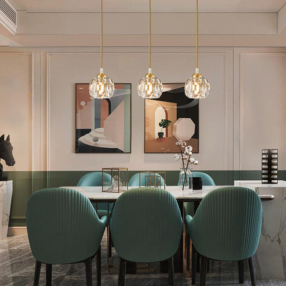 LumoGlitz | 1-Licht Kristall-Pendelleuchte Ceiling lights