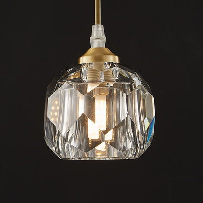 LumoGlitz | 1-Licht Kristall-Pendelleuchte Ceiling lights